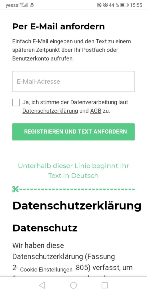Geben Sie hier Ihre E-Mail-Adresse ein