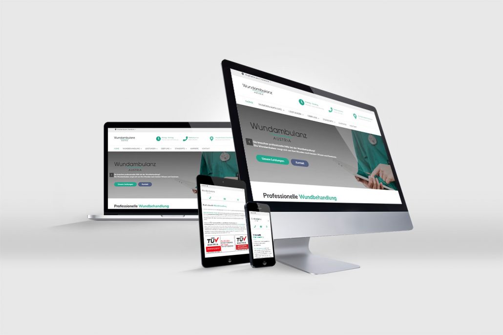 AdSimple Referenz wundambulanz.at