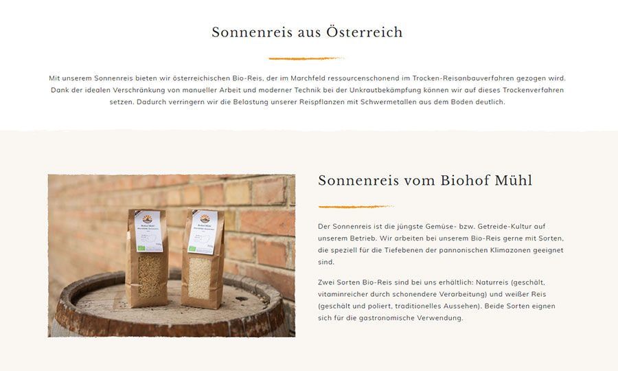 Unsere Kunde ist biohofmuehl.at